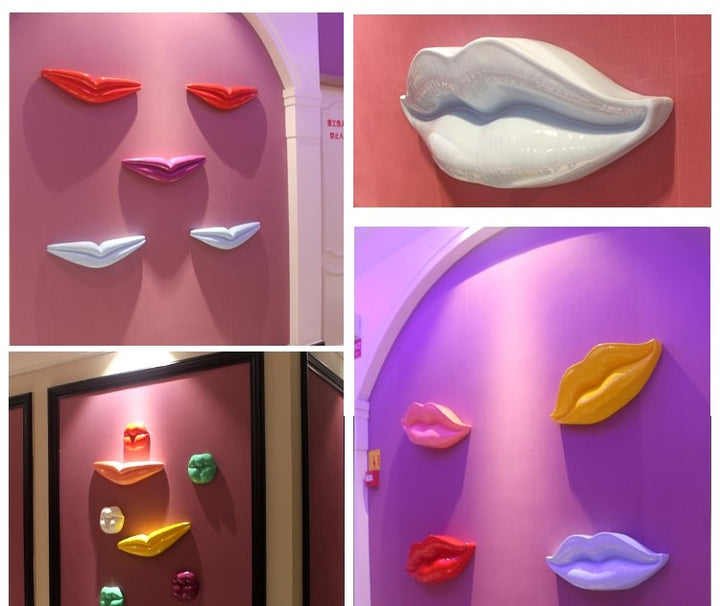 Lips Sculpture : Wall Art