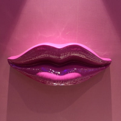 Lips Sculpture : Wall Art