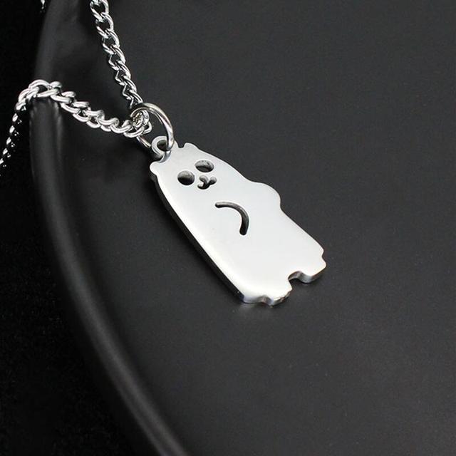 Funny Middle Finger Stickman Necklace