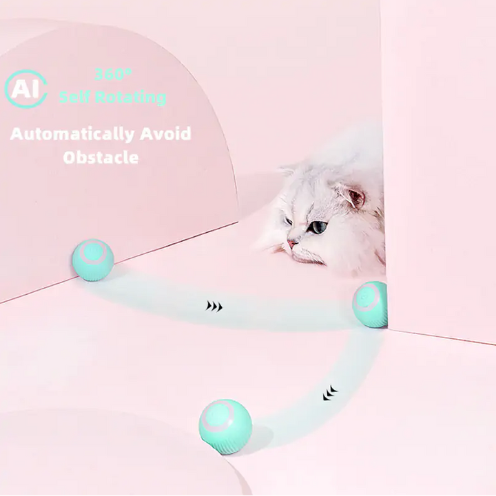 🐱Smart Cat Ball Toys : Rechargable