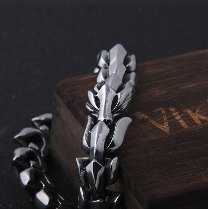 Men's Viking Dragon Bracelet