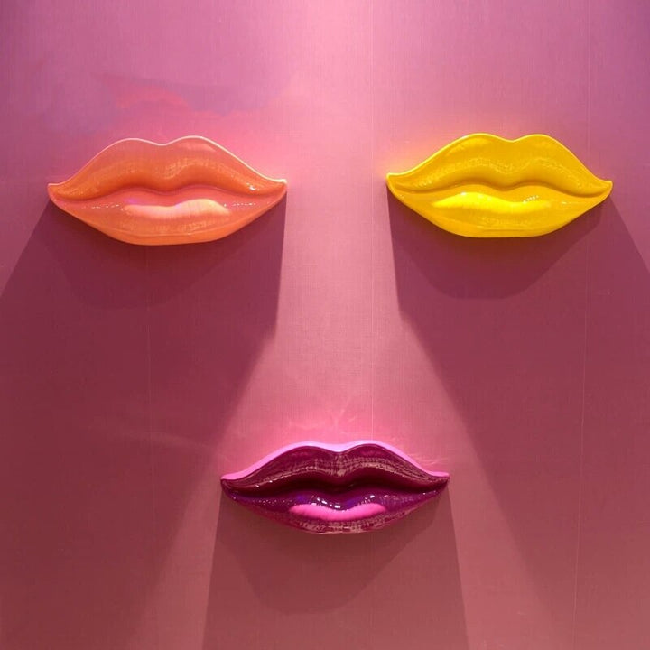 Lips Sculpture : Wall Art